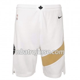 Toronto Raptors Män Shorts Vit 2018-19 Nike Swingman